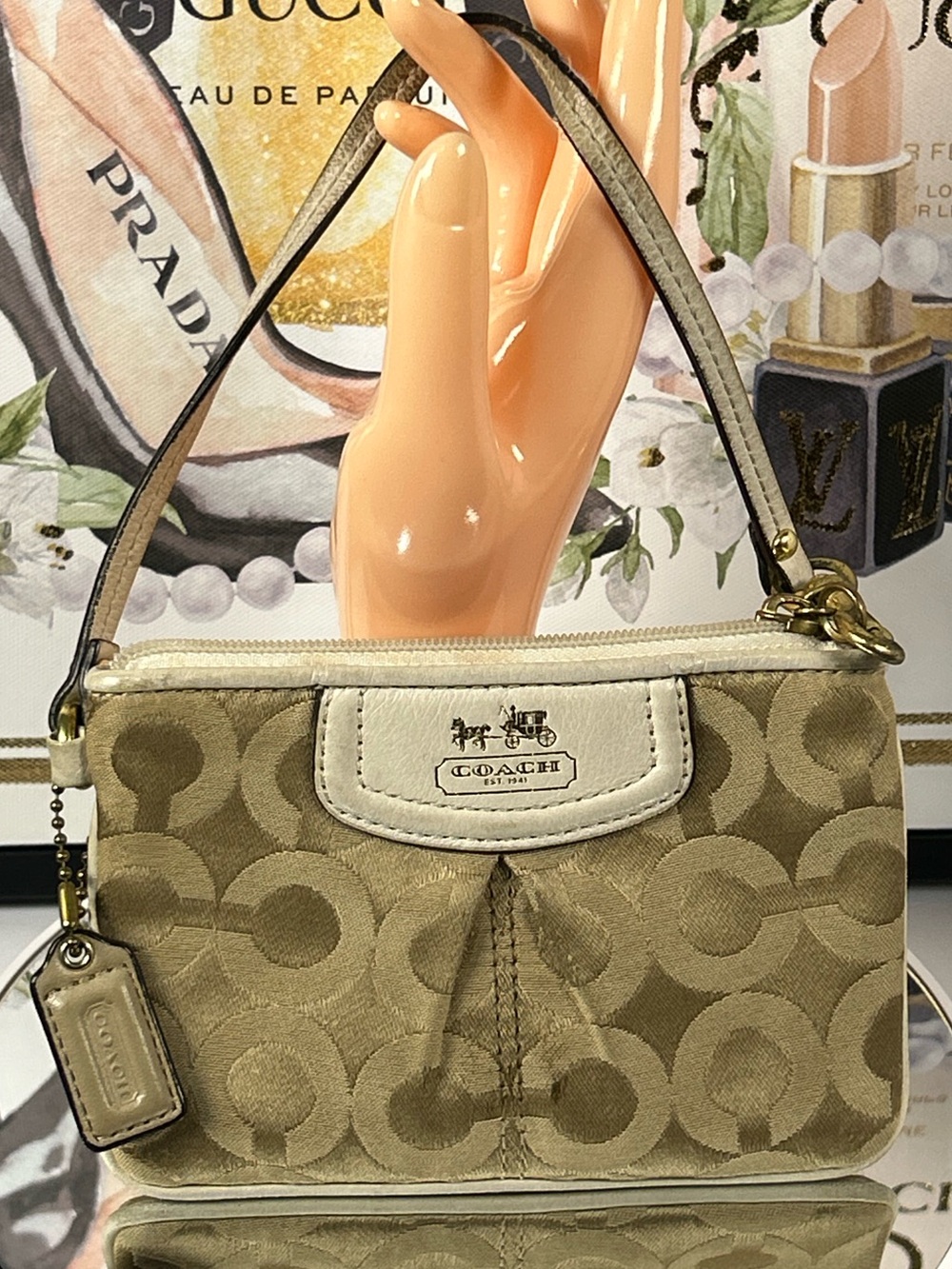COACH OP Art Wristlet 😍
